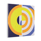 Collision of Color - Midcentury - Canvas