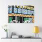 "The Rockin' 50s Drive-In" - Canvas - Pop Art