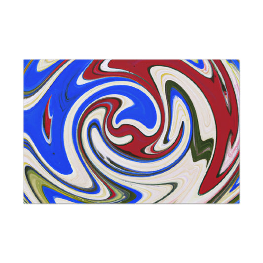 Moon Mist - Abstract - Canvas