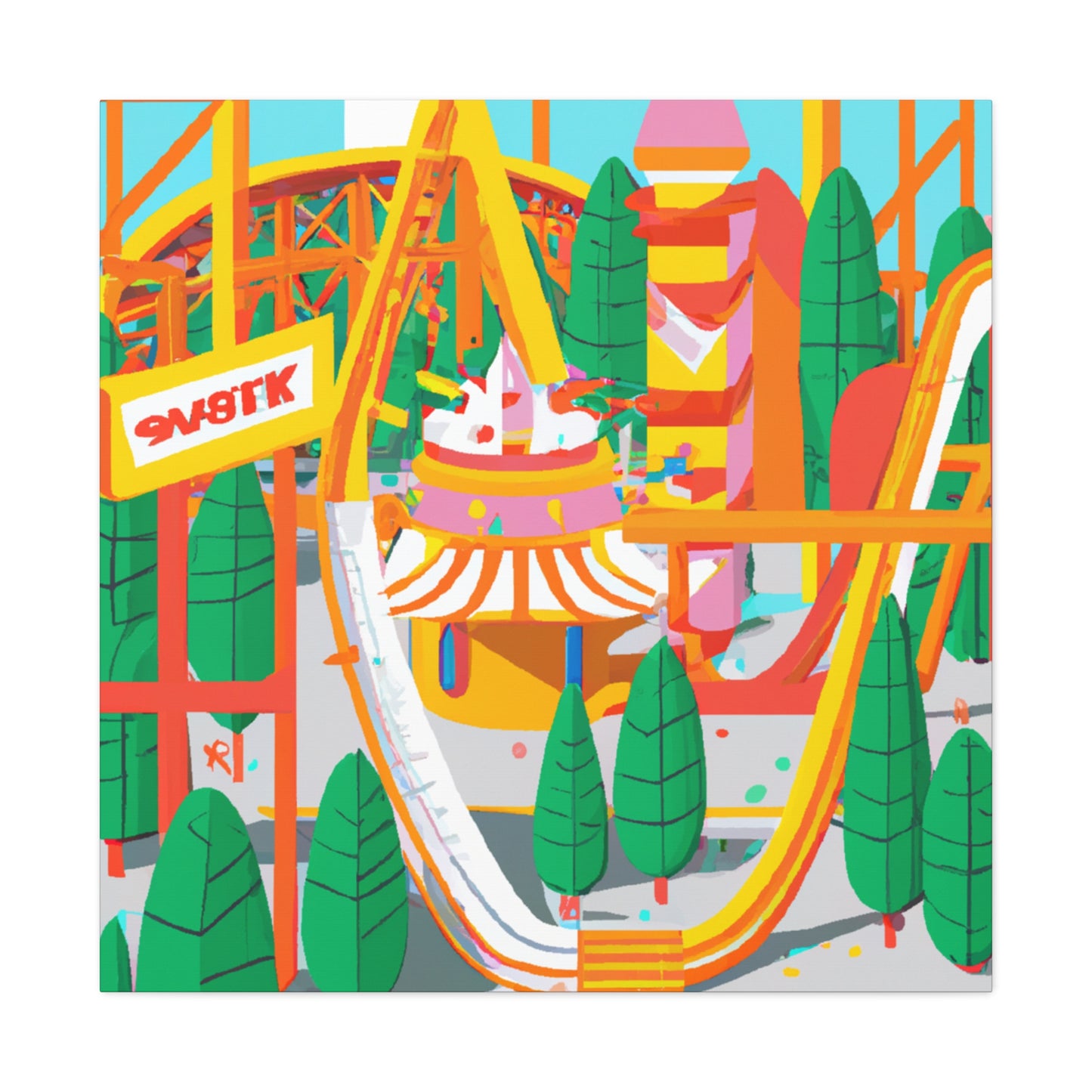 Dreamland Delight - Amusement - Canvas