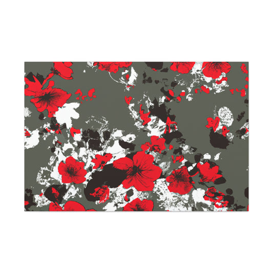 Passionfruit - Floral - Canvas