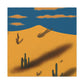 Desert Revival - Vintage Contemporary - Desert - Canvas
