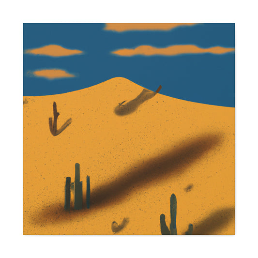 Desert Revival - Vintage Contemporary - Desert - Canvas