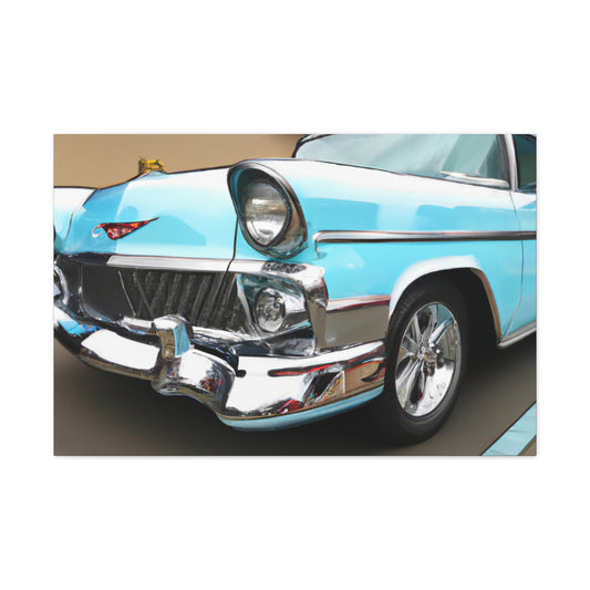 Mean and Sleek - Automobile Canvas