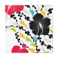 Periwinkle Petals - Floral - Canvas