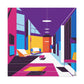 Atomic Radiance - Midcentury - Canvas