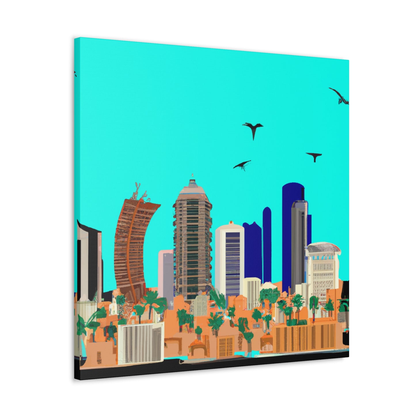 Nabatea - Middle East - Canvas