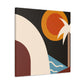 Night Glow - Midcentury Canvas