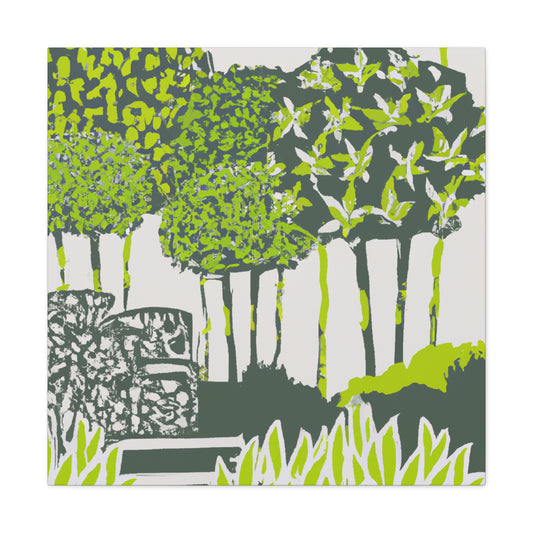 Bloomtopia Landscape - Canvas