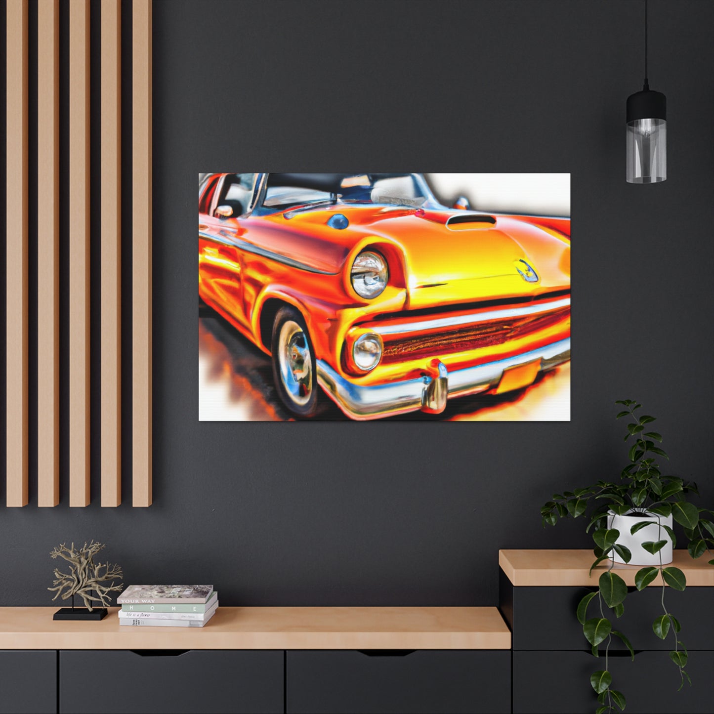 Tidal Wash - Automobile Canvas