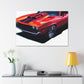 Hot Rod Thunder - Automobile - Canvas