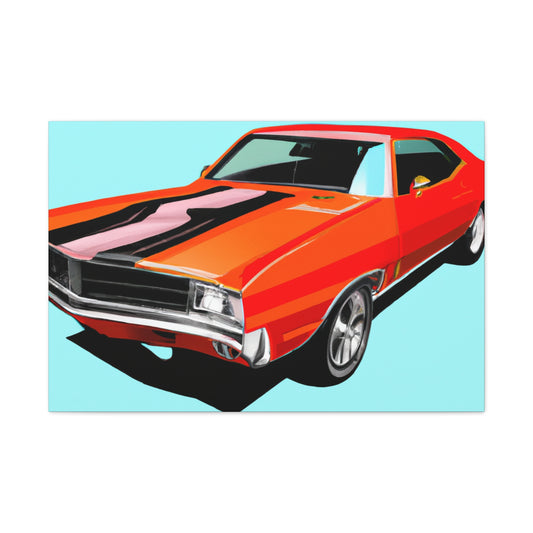 Hot Rod Henry - Automobile. - Canvas