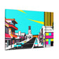 Futuristic Alley - Canvas Pop Art