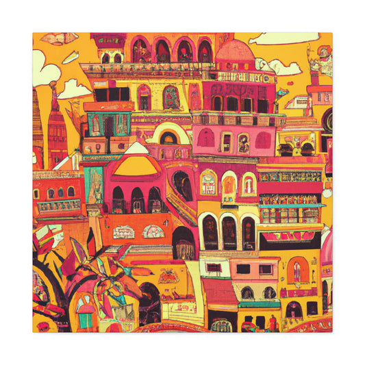Omaira - India - Canvas