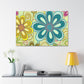 Blossomy - Floral - Canvas