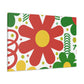 Flowerful Fancies - Floral Canvas