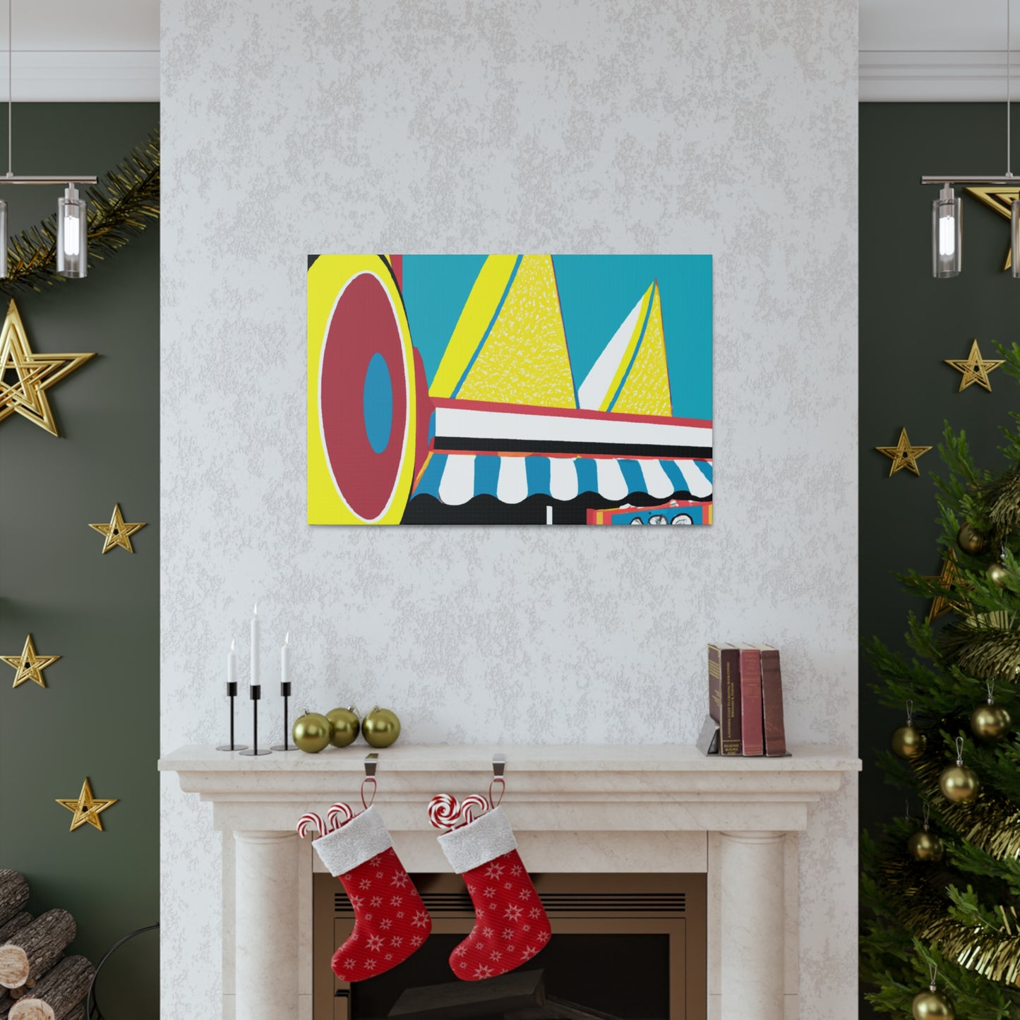 Sunshine Records - Canvas Pop Art