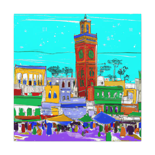 A'Sanienja Taviour - Morraco - Canvas