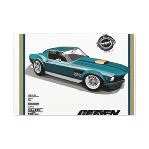 Firebolt - Automobile - Canvas