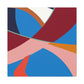 Atoms of Blooms - Midcentury - Canvas