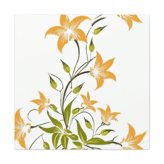 Rosebud - Floral - Canvas