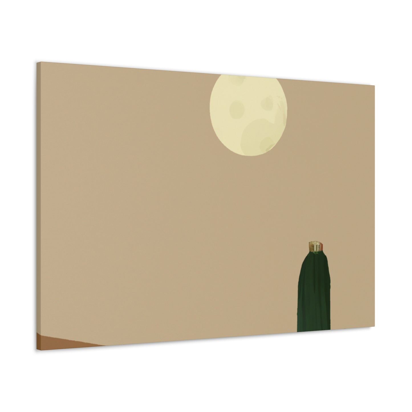 "Scalloped Elegance - Vintage Contemporary" - Desert Canvas