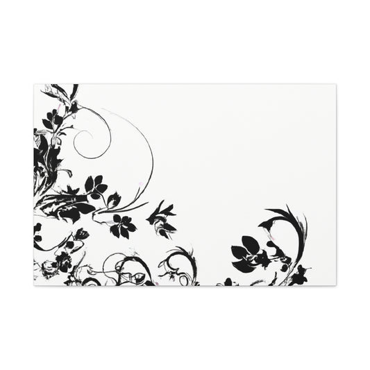 Blossomwaves - Floral - Canvas