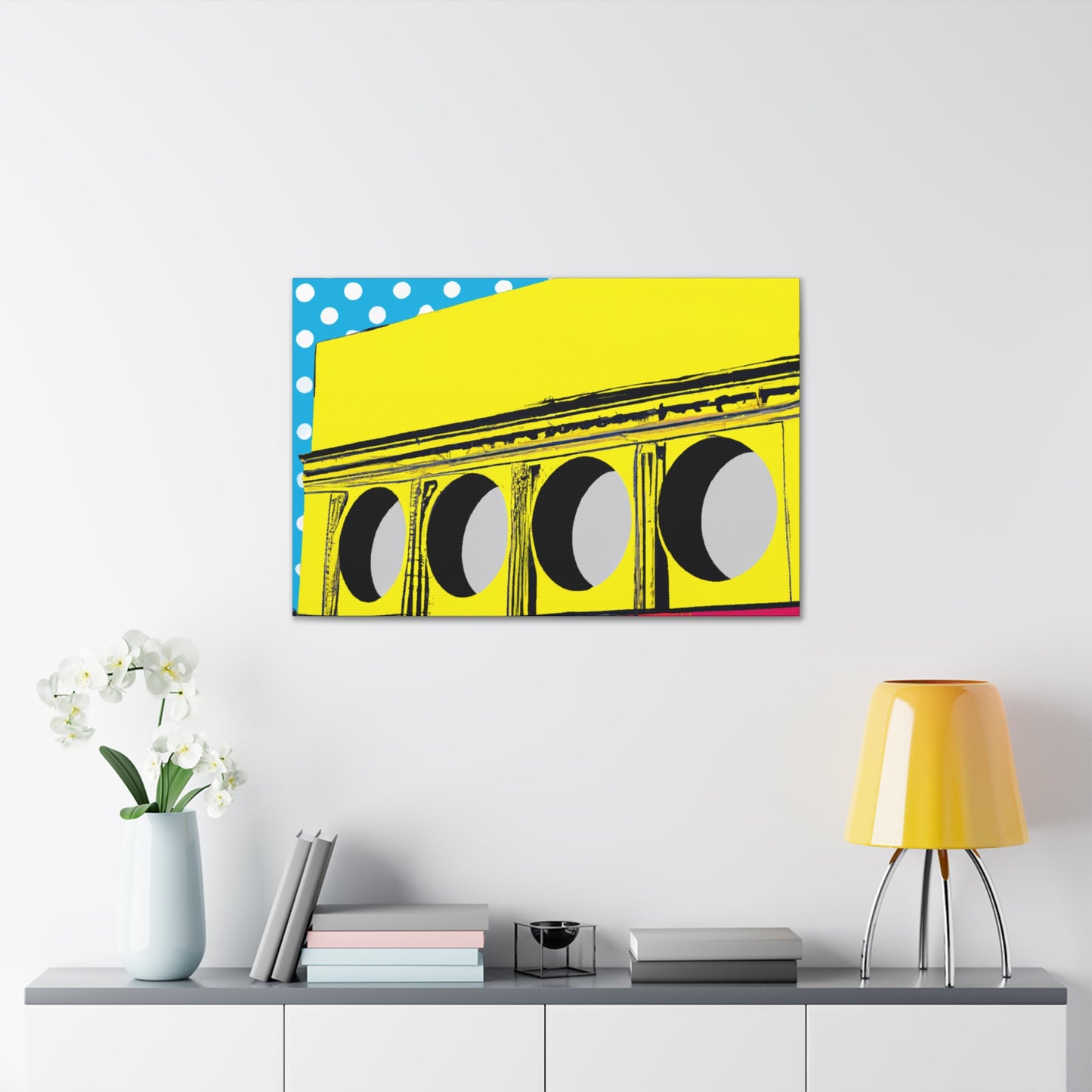 Sunshine Splendor Drive-In Eatery - Canvas - Pop Art