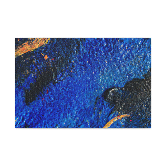 Deep Water - Abstract Canvas