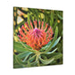 Floral Scroll Garden Print - Canvas - Floral