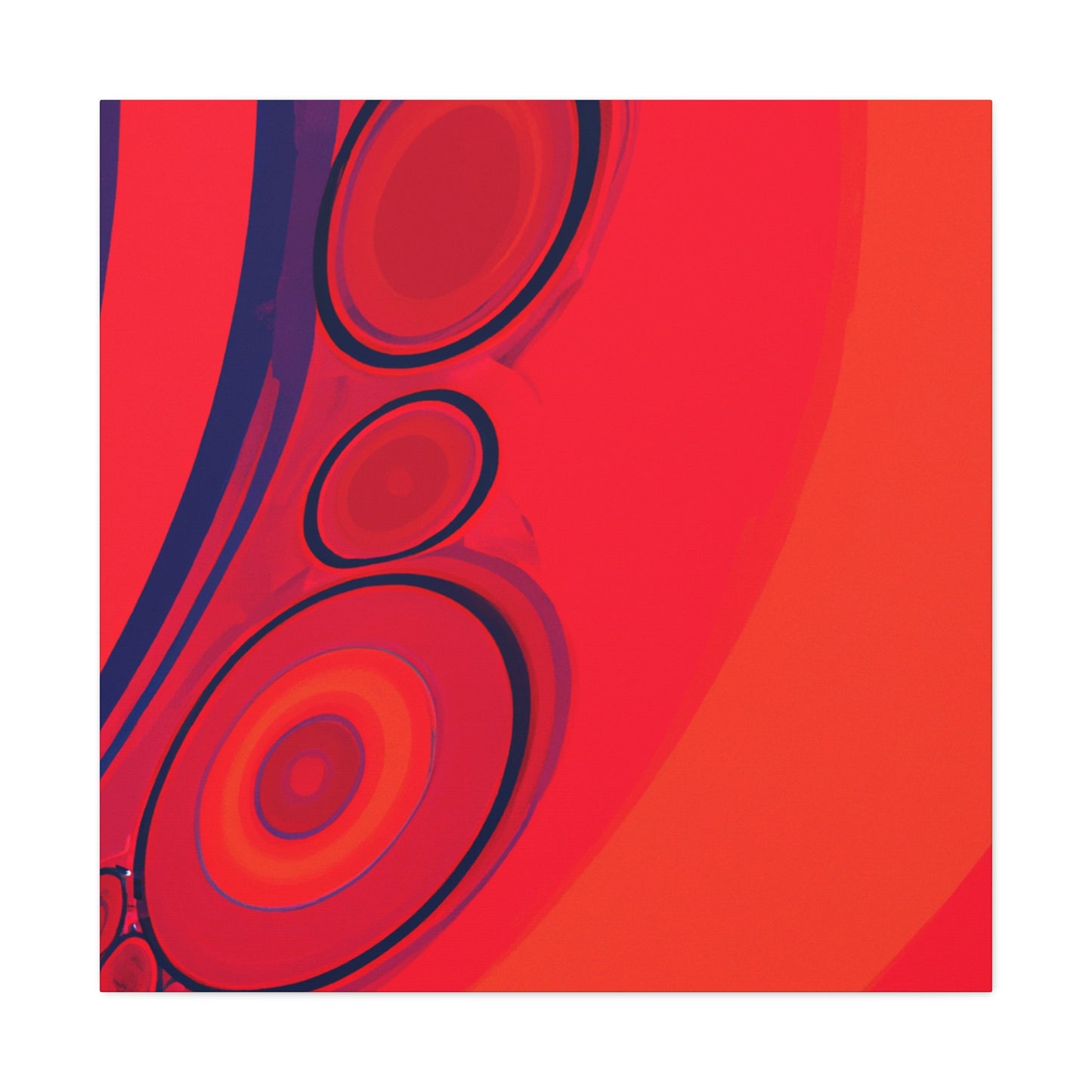 Aqua-Glimmer - Abstract - Canvas