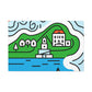 Lakefront Sparkles - Minimalism - Canvas