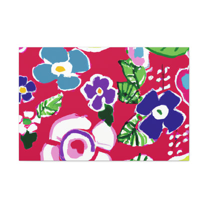 Blossomful - Floral - Canvas