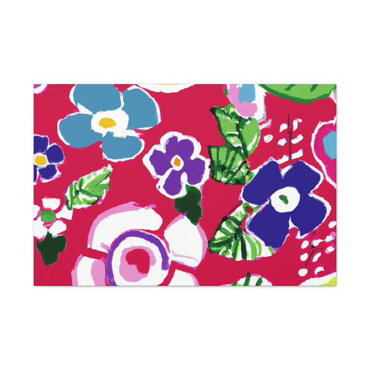 Blossomful - Floral - Canvas