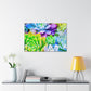 Garden of Bright Delights - Canvas - Succulent