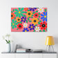 Primrose - Floral. - Canvas