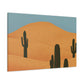 Old-World Refresh - Vintage Contemporary - Desert - Canvas