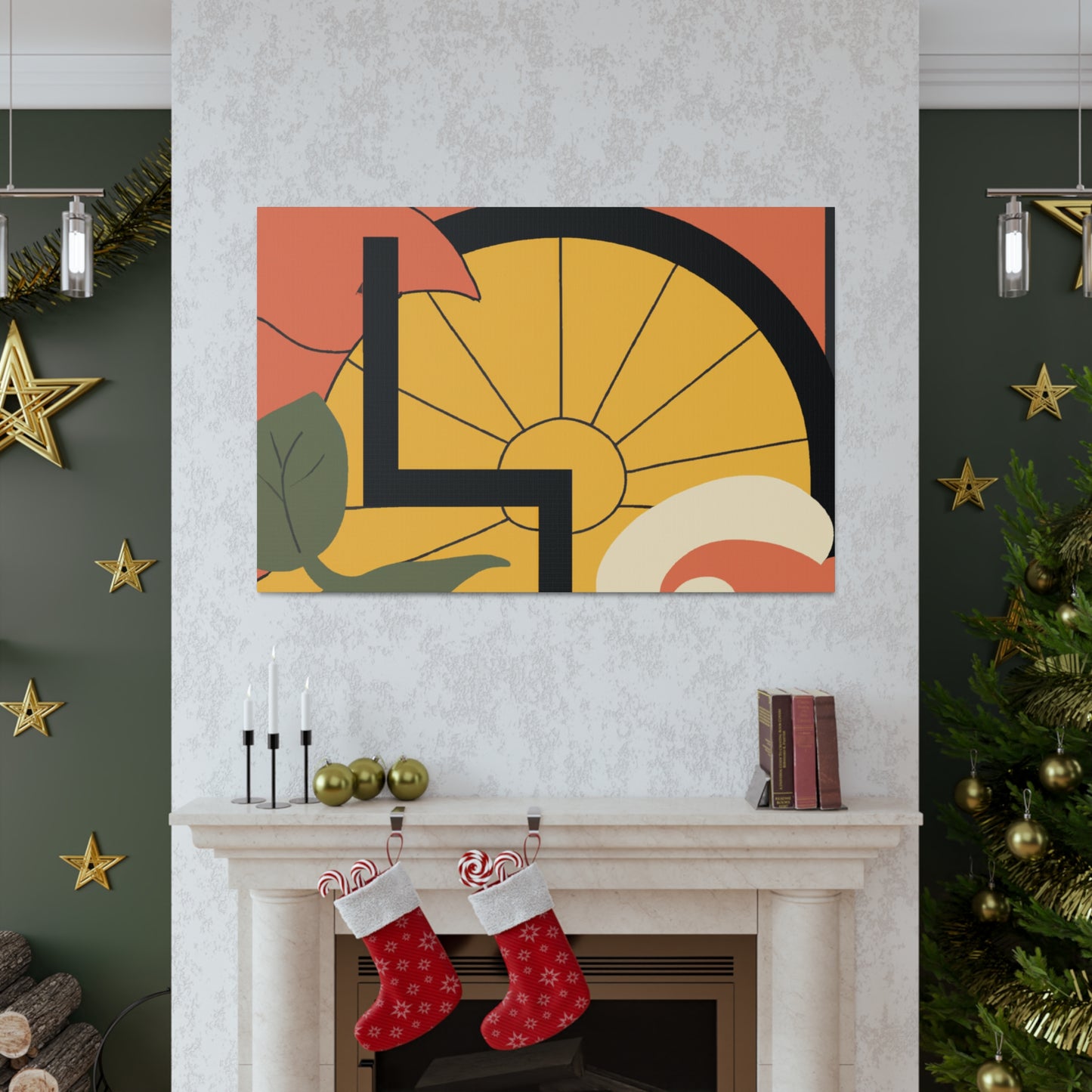 Whisker-Glider - Midcentury Canvas