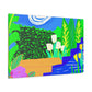 Garden Paradise - Landscape - Canvas