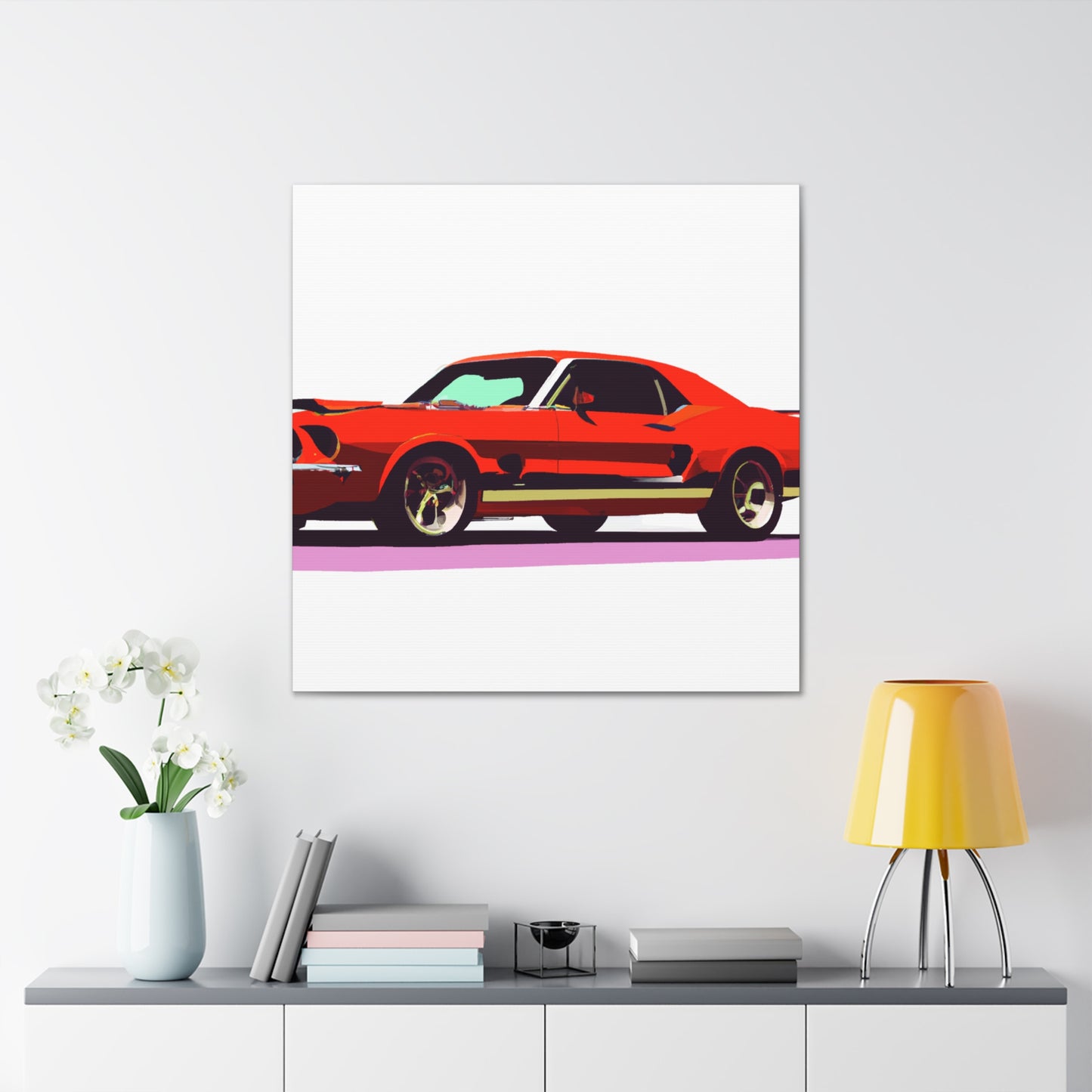Hot Rodder - Automobile - Canvas
