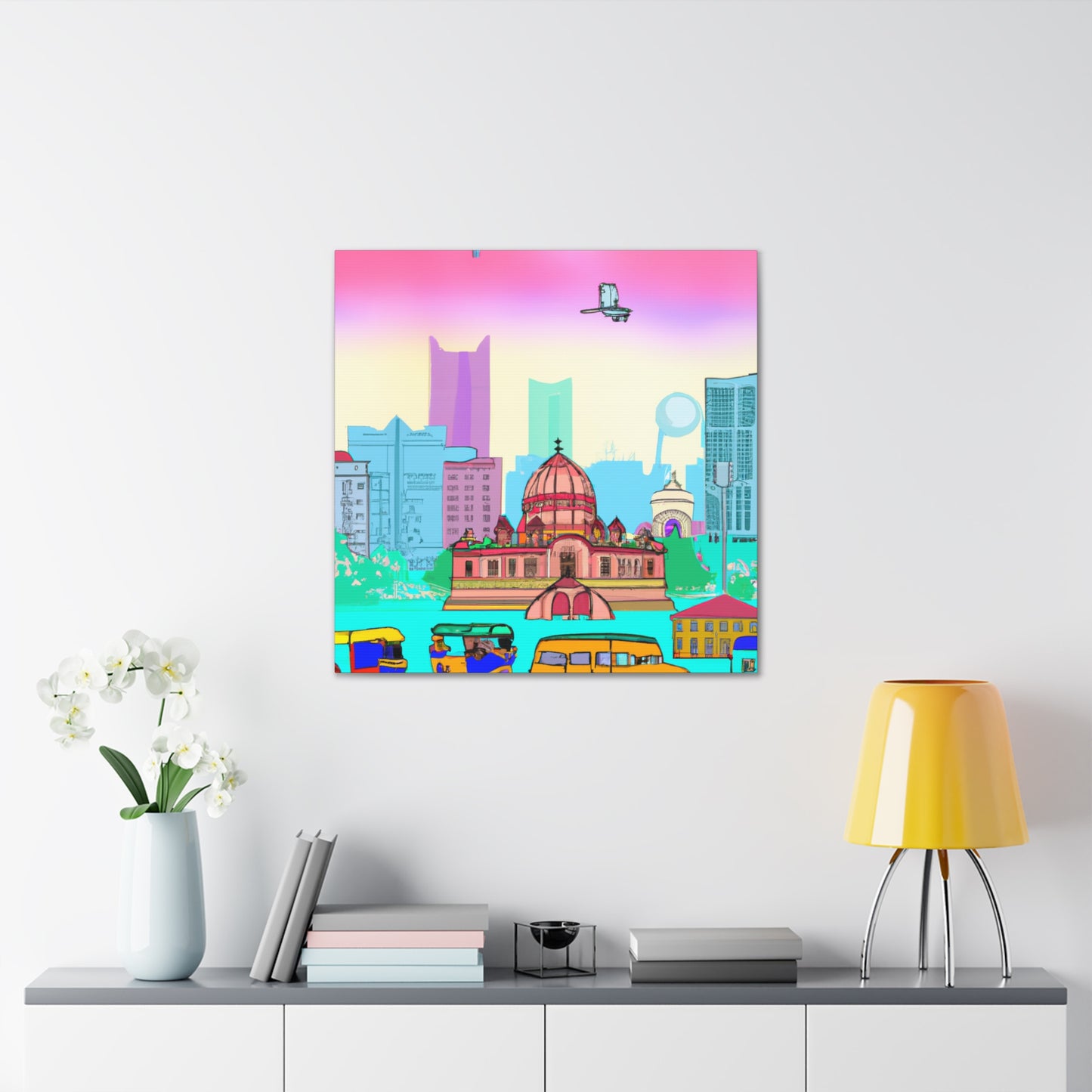 Ajanta Caves - Destination India - Canvas