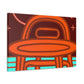 Modernized Monument- Midcentury - Canvas