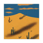 Desert Revival - Vintage Contemporary - Desert - Canvas