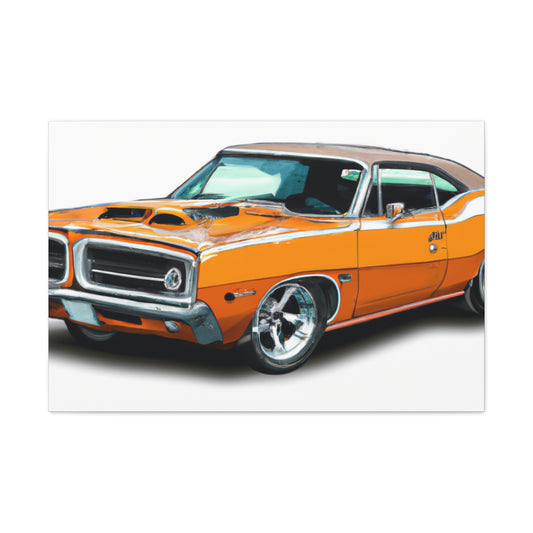 Smokey Striker - Automobile - Canvas