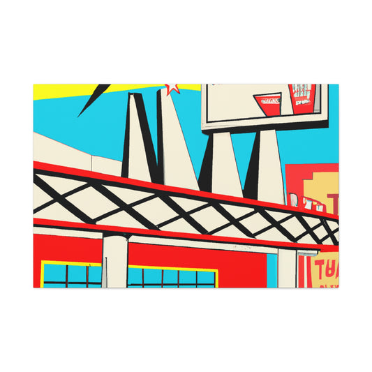 "The Twistin' Masters Dance Hall" - Canvas - Pop Art