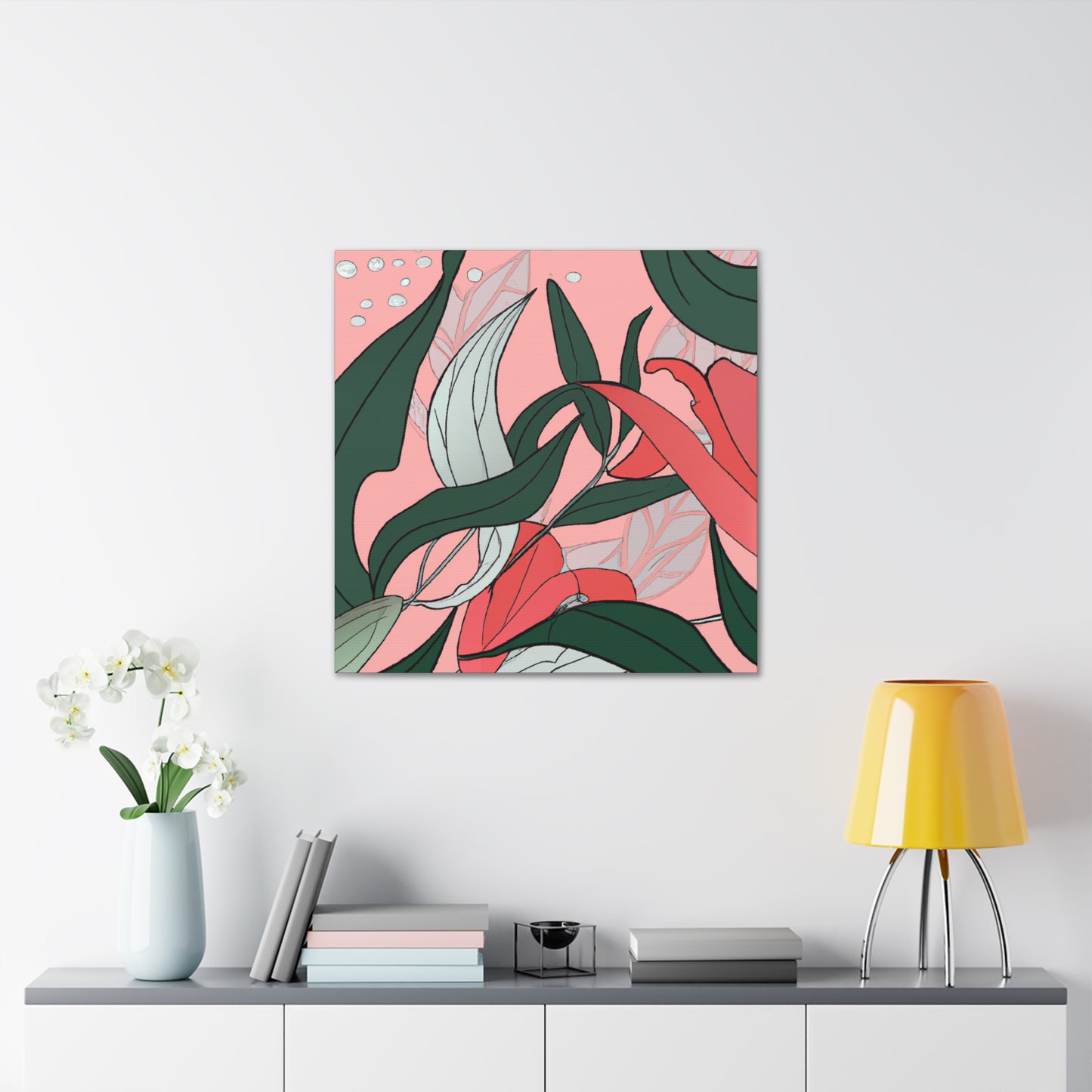 Buttercup Blooms - Floral - Canvas