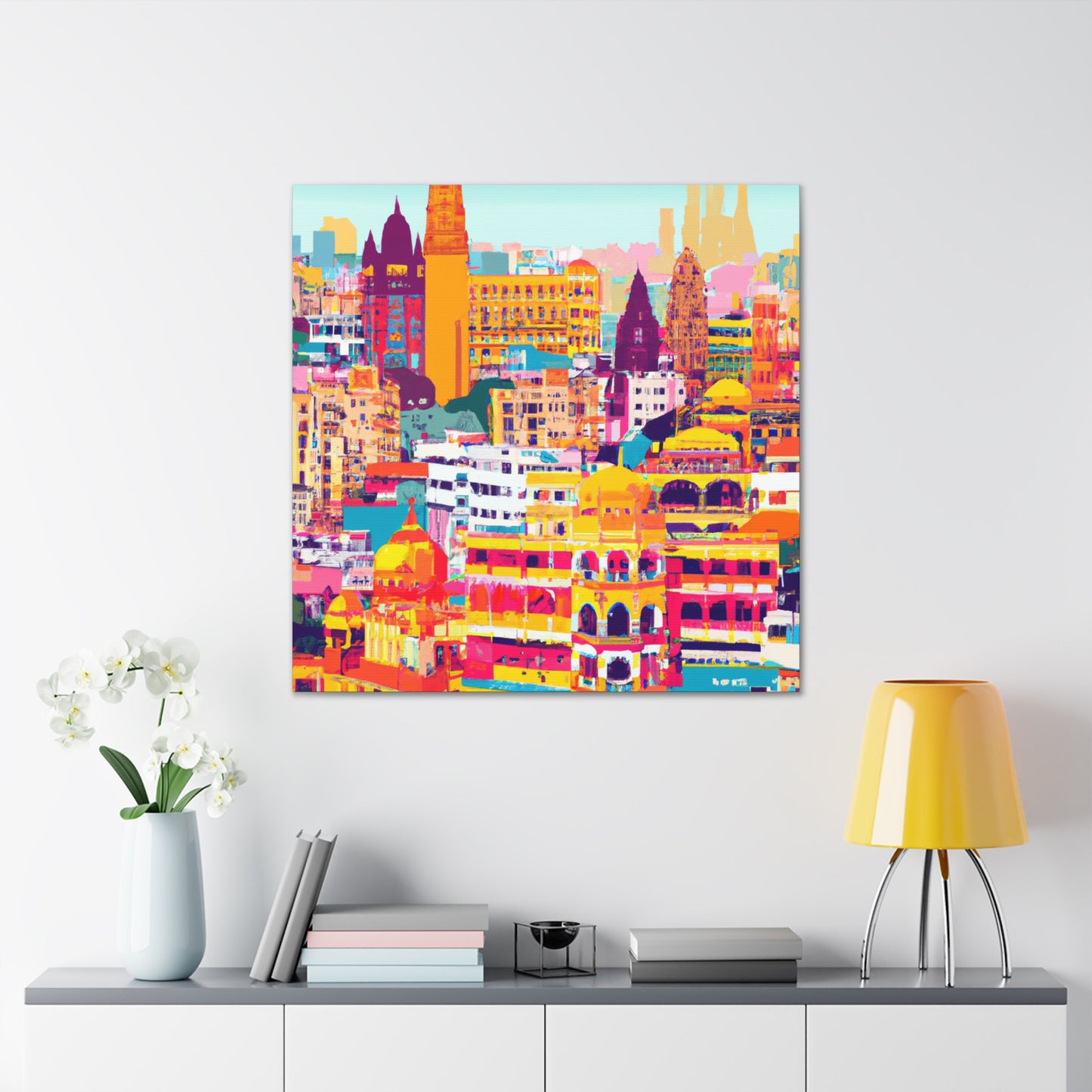 Mumbai Magic - Destination India - Canvas