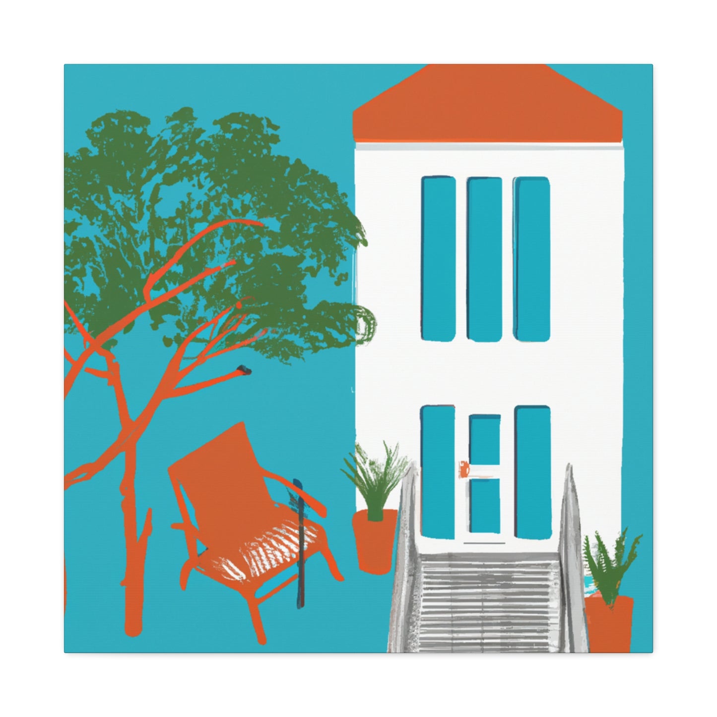 Venture-Midcentury - Canvas