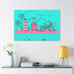 Monochrome Melody - Minimalism - Canvas