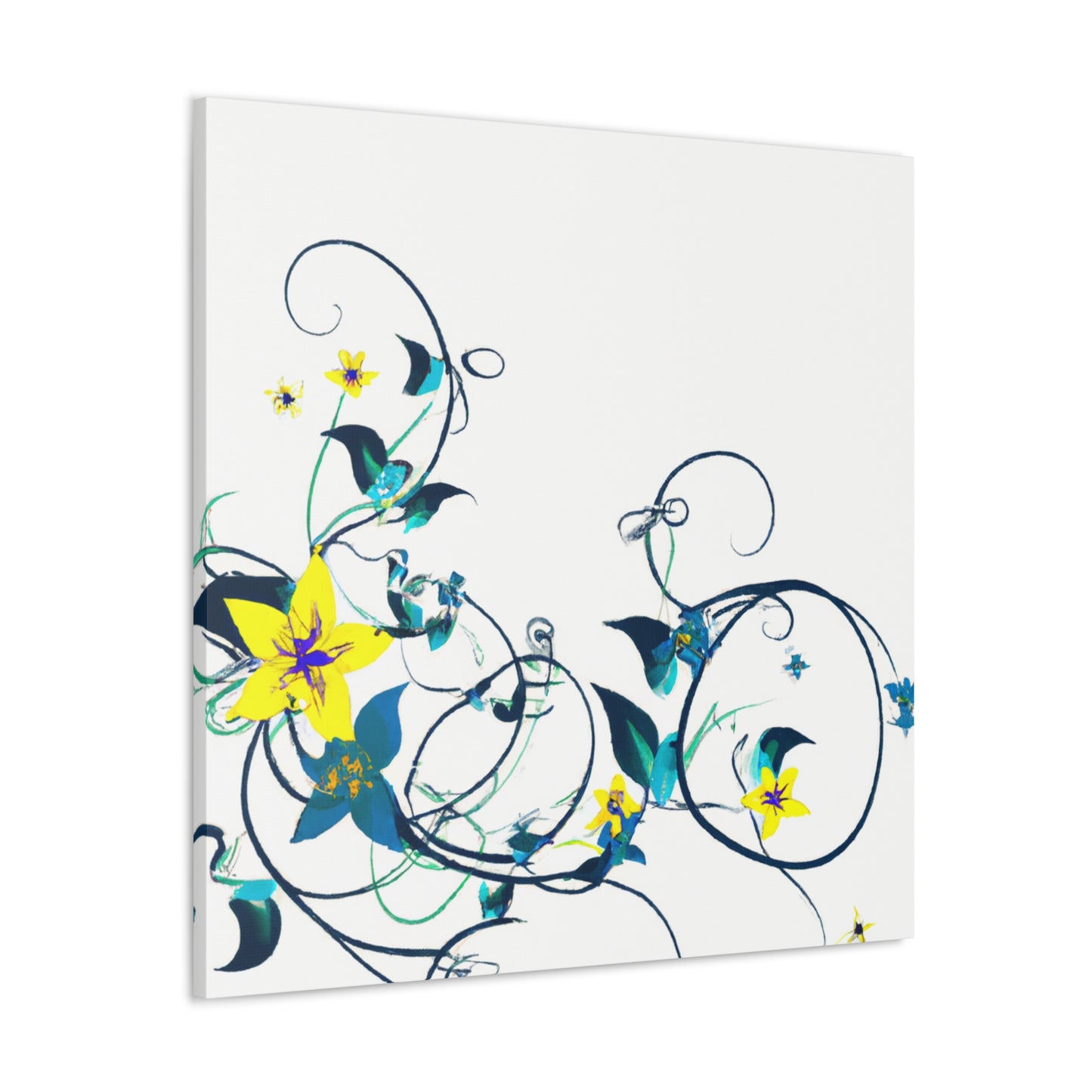 Blossom Brilliance - Floral - Canvas